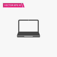 Laptop Icon Design, Vector EPS10