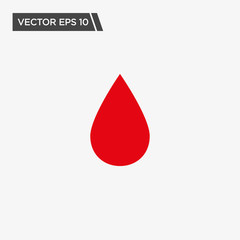 Fototapeta premium Blood Icon Design, Vector EPS10