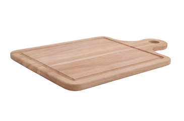 Cutting board isolated on white background
