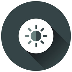 Brightness icon button