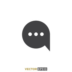 Chat Icon Design Vector Illustration