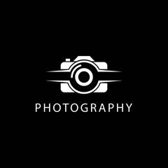Camera photography icon vector logo design