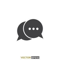 Chat Icon Design Vector Illustration