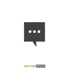 Chat Icon Design Vector Illustration