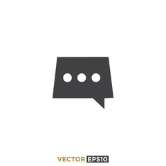 Chat Icon Design Vector Illustration