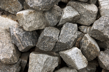 a lot of gray stones background, graphic resource, place for text