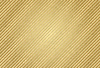 Diagonal gold  lines pattern. straight stripes texture background