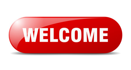 welcome button. welcome sign. key. push button.