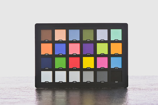 Photography 24 Color Card Test Color Balancing Card Palette Board