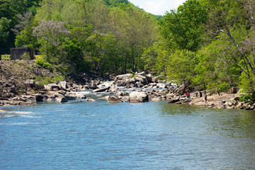 River in the Old Town Occoquan, Virginia