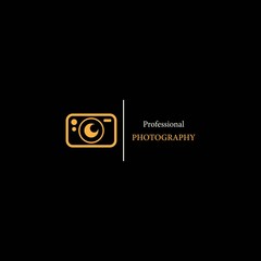 Camera photography icon vector logo design