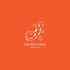 Gecko logo template vector icon design