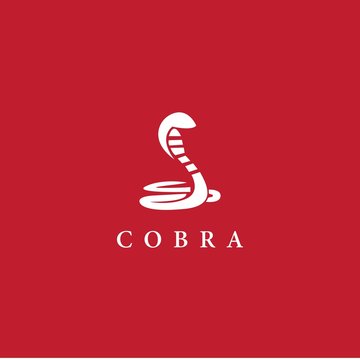 Cobra logo template vector design