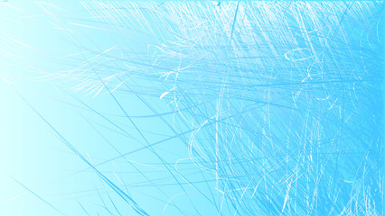 Unique modern art abstract vector background from various crazy lines