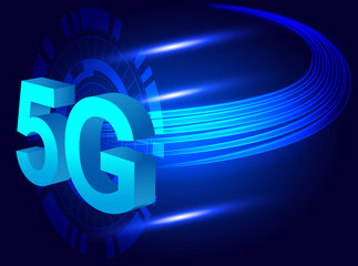 5G Global communication concept