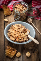 Bowl of cereals.