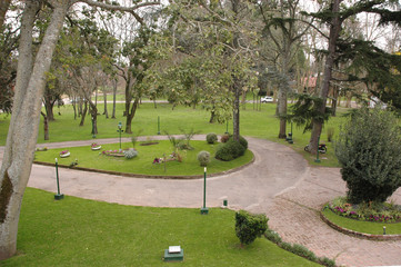 parque en cuarentena