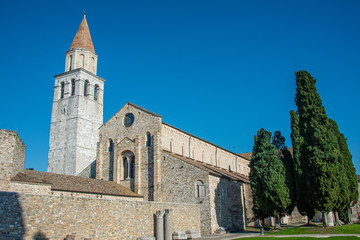 Fototapeta na wymiar Basilica di Santa Maria Assunta in Aquileia, Italia