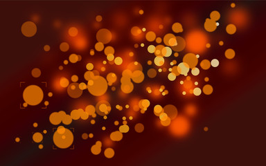 abstract background with bokeh
