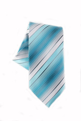 These are Italian ties twisted on a white background