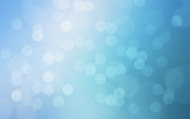 blue bokeh background