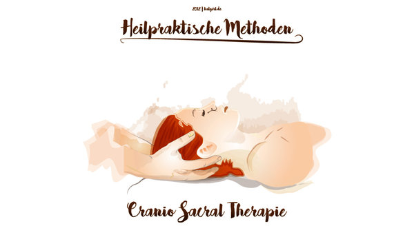 Heilpraktiker Heilkunde Physiotherapie Massage Cranio Sacral Therapie R&uuml;ckenschmerzen Aquarell Wasserfarbe