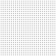 Black-white seamless pattern with Polka dots. Memphis style design