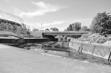 Widok na kanal , Stratford