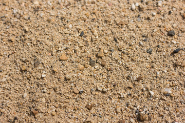 Closeup Brown water sand for background