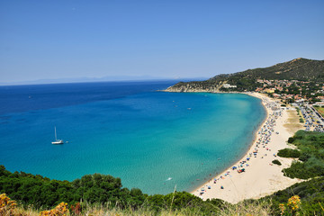 Fototapeta na wymiar Strand auf Sardinien