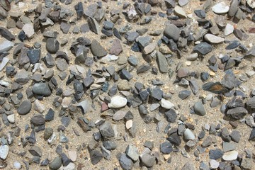 pebbles on the beach