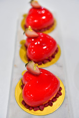 Strawberry Ice Cream Cake.