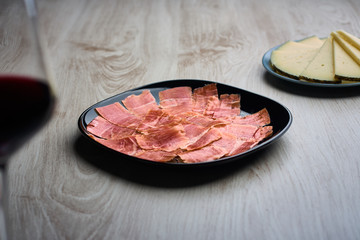 Plato de jamón