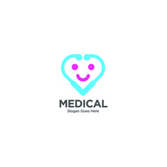 Medical pharmacy logo design template. Healthy Care Vector Logo Template. Medical health care logo design template