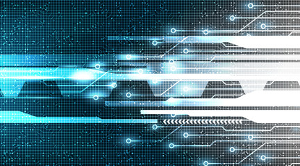 Light Circuit Technology Background,Hi-tech Digital and security Concept design,Free Space For text in put,Vector illustration.