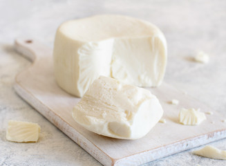 Fototapeta na wymiar South Italian cheese cacioricotta
