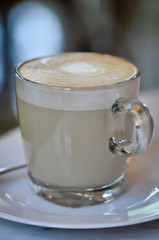 hot cappuccino, hot coffee