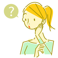 ナチュラルお洒落　女性　疑問