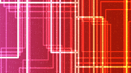 Neon Light Technology Background,Digital and security Concept design,Free Space For text in put,Vector illustration.