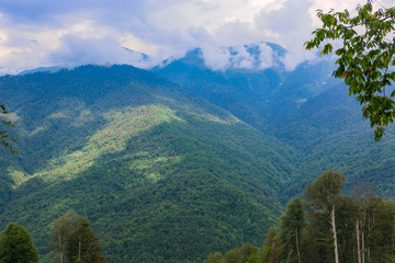 photo of mountains in Sochi