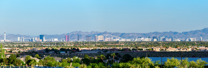 Las Vegas skyline panorama