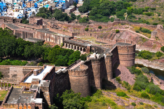 Merangarh fort  top view in Jodhpur ,Indiaclicked by Deep S. Nahar