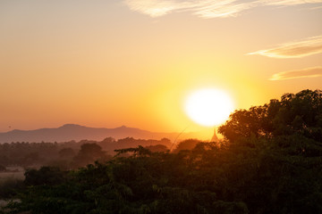 Fototapeta premium Sunset over Bagan