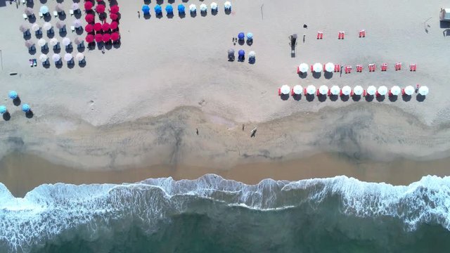 Aerial view on San Francisco aka San Pancho in Nayarit Mexico