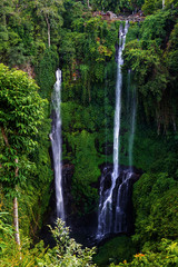 Sekumpul waterfall, Bali in Indonesia