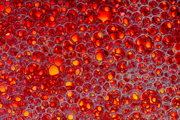 Soap Bubbles, abstract texture, macro photography