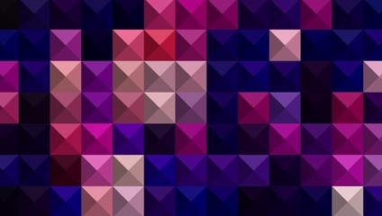 Abstract Colorful Geometrical Artwork,Abstract Graphical Art Background Texture,Modern Conceptual Art,Synthwave Aesthetic Poster Print,3D Rendering