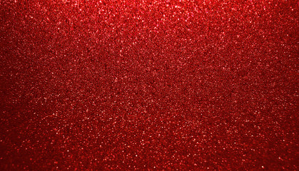 Red shiny glitter texture background - obrazy, fototapety, plakaty