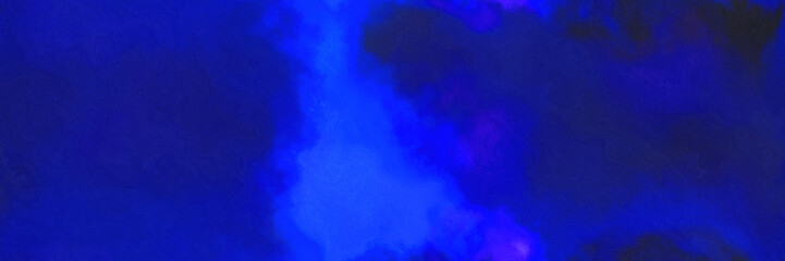seamless abstract watercolor background with watercolor paint with midnight blue, blue and medium blue colors. can be used as web banner or background
