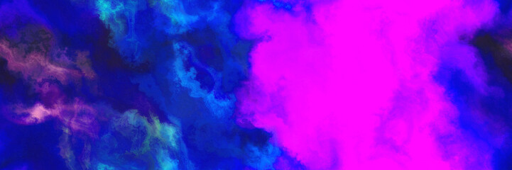 seamless pattern abstract watercolor background with watercolor paint with magenta, dark blue and blue violet colors. can be used as web banner or background